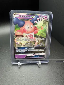 Pokemon Mr Mime GX 67/181 Holo Sun & Moon Team Up Ultra Rare Full Art 2019 NM+ - Image 1