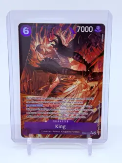One Piece TCG: The Azure Sea’s Seven King OP-14 EB04-031 R Alt Art English - Image 1