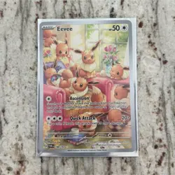 Pokemon Eevee 188/167 Twilight Masquerade Basic Card 50 HP 20+ Attack English - Image 1