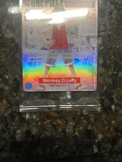 ONE PIECE Monkey D. Luffy College Basketball US Voyage Promo Card SEALED RU 1/27 - Image 4