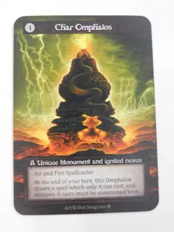 Char Omphalos Non-Foil Sorcery Contested Realm Gothic Unique Card TCG - Image 1