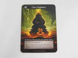 Char Omphalos Non-Foil Sorcery Contested Realm Gothic Unique Card TCG - Image 2