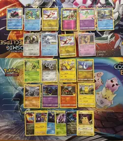 Pokemon Card Lot Holo Stamped McDonald’s Cracked Ice Fire Pikachu Raikou - Image 1