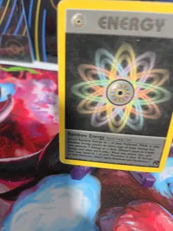Pokemon RAINBOW ENERGY Card 80/82 Rare LP Team Rocket Regular WOTC #10 - Image 5