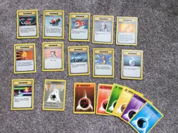 Complete Pokemon Base Set Trainer And Energy Set # 70-102/102 Total 33 Cards - Image 4