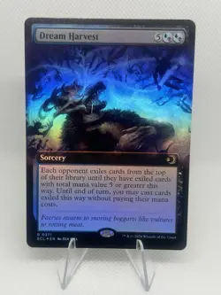 Dream Harvest (Extended Art) (Foil) 0371 (R) MTG Lorwyn Eclipsed (ECL) - Image 1