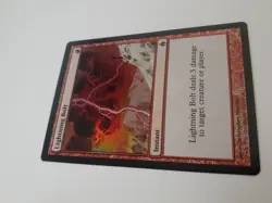 MTG Bling - Foil - Lightning Bolt - Premium Deck Series Fire & Lightning -J246 - Image 3