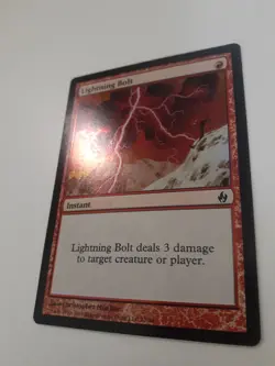 MTG Bling - Foil - Lightning Bolt - Premium Deck Series Fire & Lightning -J246 - Image 4