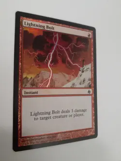 MTG Bling - Foil - Lightning Bolt - Premium Deck Series Fire & Lightning -J246 - Image 5