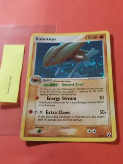 2006 Pokemon EX Legend Maker #7 Kabutops HOLO, Rare, cd1 - Image 1