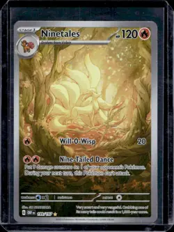 2023 Pokemon SV Obsidian Flames OBF EN Ninetales #199/197 - Image 1