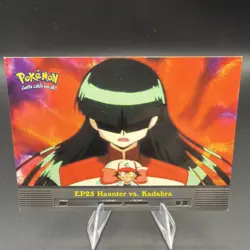 2000 Topps Pokemon Tv Animation Series 2 EP23 Haunter vs. Kadabra Holo - Image 1