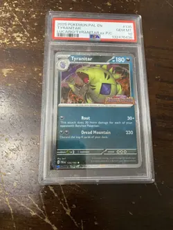 2025 Pokemon PRE EN Lucario/Tyranitar ex Premuim #135 Tyranitar PSA 10 LOW POP - Image 1