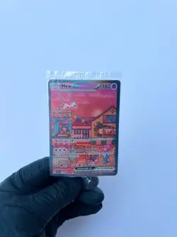 Mew ex SVP 053 Pokemon TCG Scarlet Violet 151 Black Star Promo Full Art SEALED - Image 1