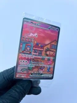 Mew ex SVP 053 Pokemon TCG Scarlet Violet 151 Black Star Promo Full Art SEALED - Image 4