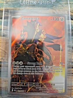 2025 Pokemon DRI-EN 201/182 Zamazenta Illustration Rare Destined Rivals - Image 1