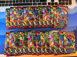 Lot of 30 Pokemon TCG Phantasmal Flames Booster Packs - New/Sealed - Image 1