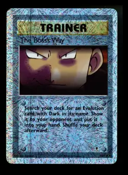 #2 The Boss's Way 105/110 Legendary Collection 2002 Reverse Holo Pokemon - Image 1