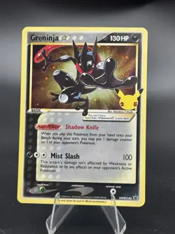 Greninja Gold Star - SWSH144 - Celebrations Black Star Promo - Pokemon TCG - NM - Image 1