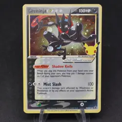 Greninja Gold Star SWSH144 Black Star Promo Holo Celebrations Pokemon TCG Card - Image 1
