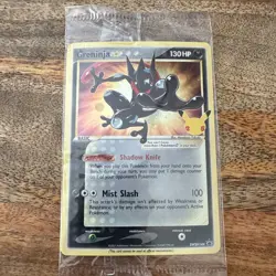 Pokemon TCG Greninja Gold Star SWSH144 Celebrations Black Star Promo NEW/SEALED - Image 1