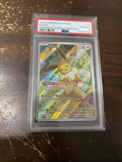 2025 Pokemon Eevee Prismatic Evolutions Holo Promo #173 PSA GEM MINT 10 VHTF - Image 1