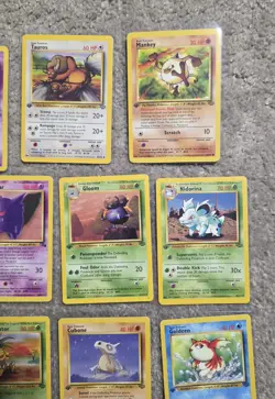 1999 Pokemon TCG Jungle 1st Edition Base Card Lot - 15 Cards - Image 3