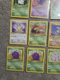1999 Pokemon TCG Jungle 1st Edition Base Card Lot - 15 Cards - Image 5