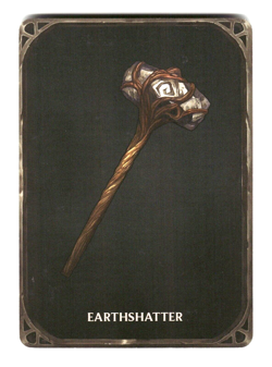 MapHammer Magic Items Unchained D&D Item Card - Earthshatter - Image 1