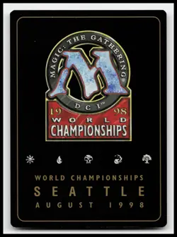 Cursed Scroll World Championship Decks Gold Border Magic The Gathering Card - Image 2