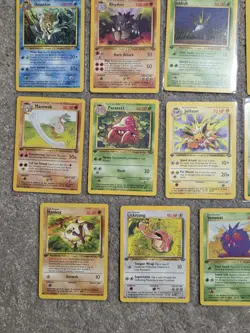 1999 Pokemon TCG Jungle 1st Edition Base Card Lot - 14 Cards - Image 5
