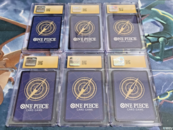 CGC Pristine 10 One Piece Mcdonalds 2025 Promo Card Game Complete Set Japanese - Image 2