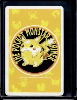 1998 Pokemon JP Playing Cards Yellow Rhyhorn 6 of Hearts #111 - Image 2