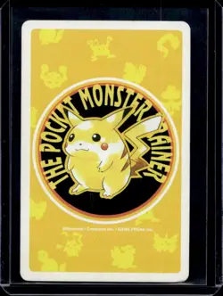 1998 Pokemon JP Playing Cards Yellow Sandshrew Queen of Hearts #027 - Image 2