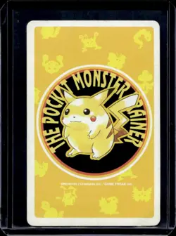 1998 Pokemon JP Playing Cards Yellow Mr. Mime 7 of Clubs #122 - Image 2