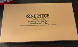 One Piece Card Game Special Goods Set - Ace Sabo Luffy Limited Ed sealed - Image 1