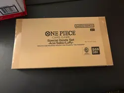 One Piece Card Game Special Goods Set - Ace Sabo Luffy Limited Ed sealed - Image 2