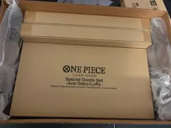 One Piece Card Game Special Goods Set - Ace Sabo Luffy Limited Ed sealed - Image 3