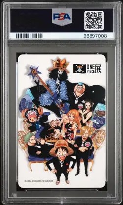 2015 ONE PIECE WANTED POSTER PLAYING CARDS BARTHOLOMEW KUMA PSA 10 - Image 2