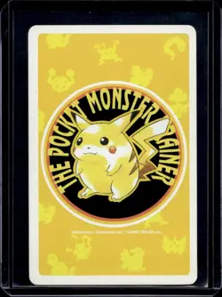 1998 Pokemon JP Playing Cards Yellow Parasect 3 of Diamonds #047 - Image 2