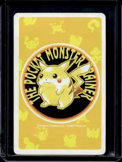 1998 Pokemon JP Playing Cards Yellow Weepinbell Queen of Diamonds #070 - Image 2