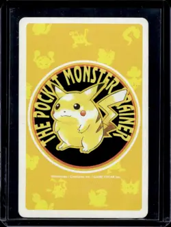 1998 Pokemon JP Playing Cards Yellow Bellsprout Jack of Diamonds #069 - Image 2