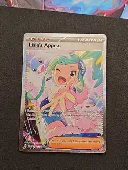 Lisias Appeal SIR Surging Sparks Holo Pokemon Card 246/191 - Image 1