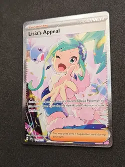 Lisias Appeal SIR Surging Sparks Holo Pokemon Card 246/191 - Image 2