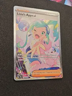 Lisias Appeal SIR Surging Sparks Holo Pokemon Card 246/191 - Image 3