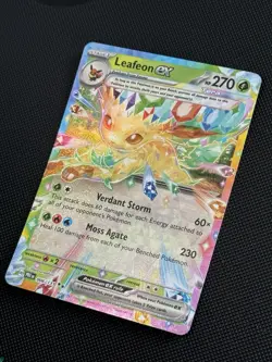 Leafeon ex 006/131 Prismatic Evolutions | Double Rare | Pokemon Trading Card TCG - Image 2