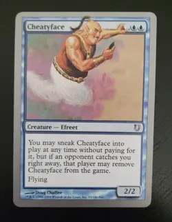 1x Cheatyface - Unhinged - NM, English Mtg - Image 1