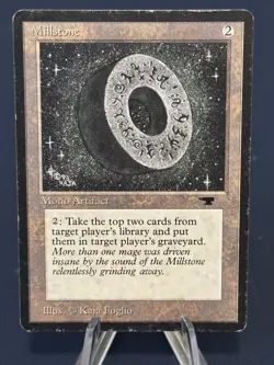 MTG - Magic The Gathering - Millstone - Antiquities - MP/VG! - Image 1