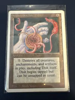 MTG - Magic The Gathering- Nevinyrral’s Disk X 2 - Revised/4th Ed - LP/EX! - Image 3