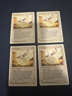 Mesa Pegasus x4 Revised Edition 4x Playset Magic the Gathering MTG - Image 1